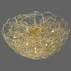 Lampes Dorées-Luminaires Paul Neuhaus Plafonnier Paul-Neuhaus SAREA Or, 10 lumières