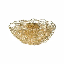 Lampes Dorées-Luminaires Paul Neuhaus Plafonnier Paul-Neuhaus SAREA Or, 10 lumières