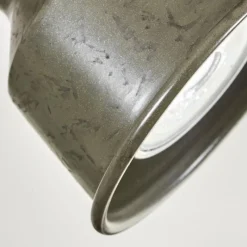 Lampes Industrielles-hofstein Plafonnier Pehefito Brun, Noir, 5 lumières