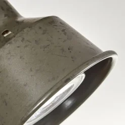 Lampes Industrielles-hofstein Plafonnier Pehefito Écru, Noir, 5 lumières