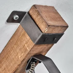 Lampes Industrielles-hofstein Plafonnier Pehefito Noir, 2 lumières