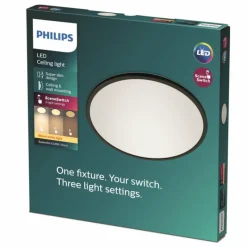 Luminaires Philips Plafonnier Philips CL550 LED Noir, Blanc, 1 lumière* Éclairage Led