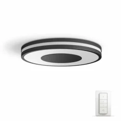 Luminaires Philips Plafonnier Philips Hue Ambiance White Being LED Noir, Blanc, 1 lumière, Télécommandes