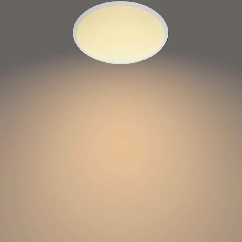 Luminaires Philips Plafonnier Philips Hue Aurelle LED Blanc, 1 lumière