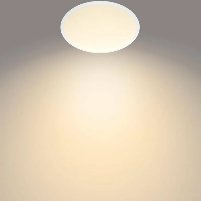 Luminaires Philips Plafonnier Philips Hue Aurelle LED Blanc, 1 lumière