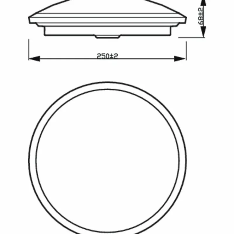 Luminaires Philips Plafonnier Philips Hue Aurelle LED Blanc, 1 lumière