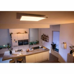 Luminaires Philips Plafonnier Philips Hue Aurelle LED Blanc, 1 lumière