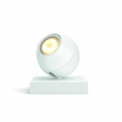 Luminaires Philips Plafonnier Philips Hue Buckram LED Blanc, 1 lumière