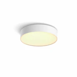 Luminaires Philips Plafonnier Philips Hue Enrave LED Blanc, 1 lumière, Télécommandes