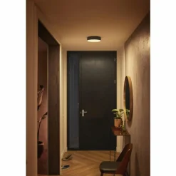 Luminaires Philips Plafonnier Philips Hue Enrave LED Noir, 1 lumière, Télécommandes