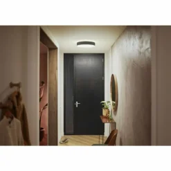 Luminaires Philips Plafonnier Philips Hue Enrave LED Noir, 1 lumière, Télécommandes