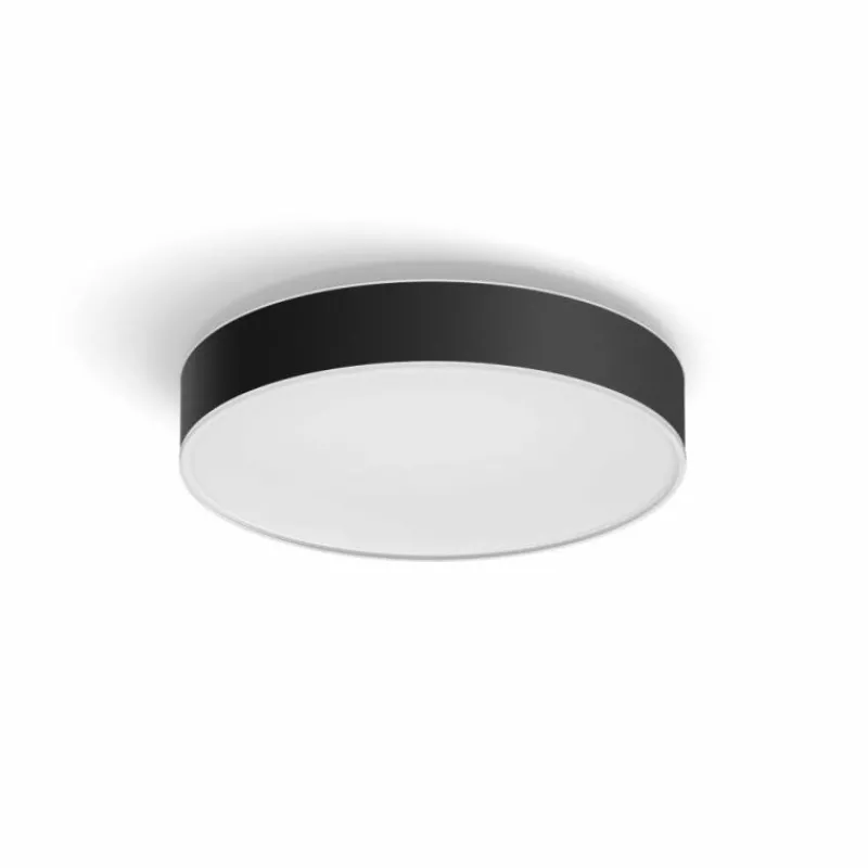 Luminaires Philips Plafonnier Philips Hue Enrave LED Noir, 1 lumière, Télécommandes