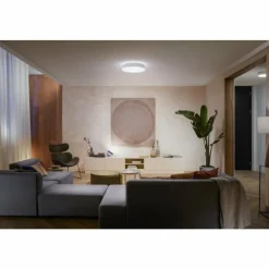 Luminaires Philips Plafonnier Philips Hue Enrave LED Blanc, 1 lumière, Télécommandes