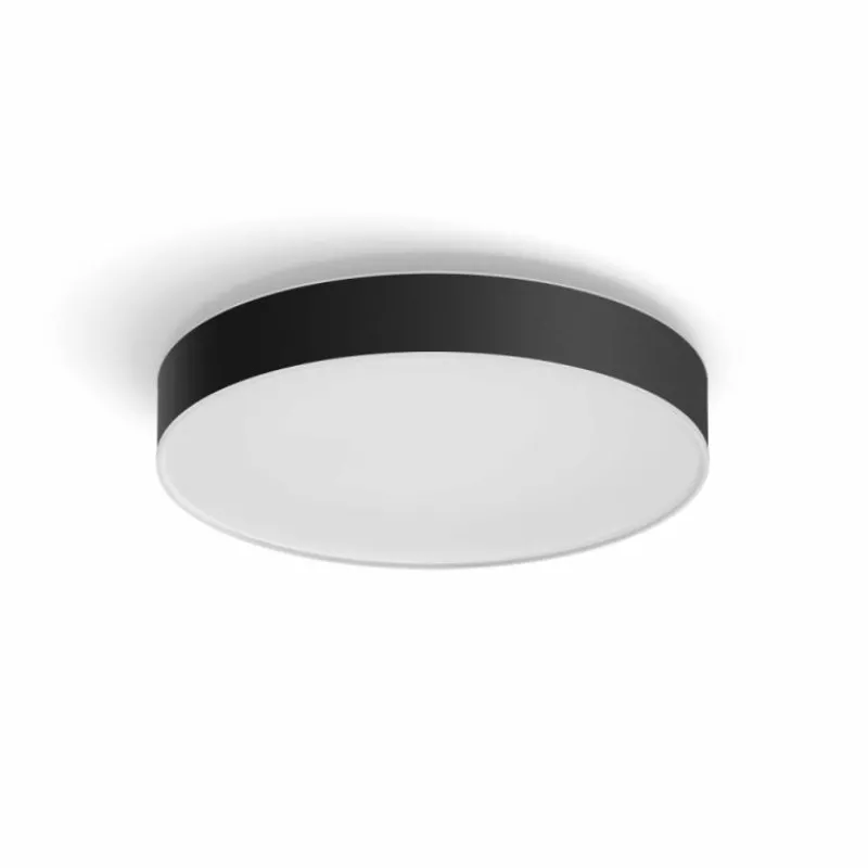 Luminaires Philips Plafonnier Philips Hue Enrave LED Noir, 1 lumière, Télécommandes