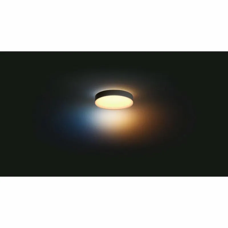 Luminaires Philips Plafonnier Philips Hue Enrave LED Noir, 1 lumière, Télécommandes
