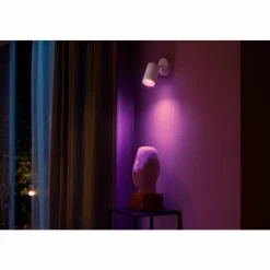 Luminaires Philips Plafonnier Philips Hue Fugato LED Blanc, 1 lumière, Changeur de couleurs
