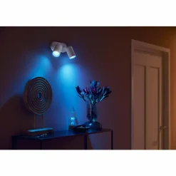 Luminaires Philips Plafonnier Philips Hue Fugato LED Blanc, 2 lumières, Changeur de couleurs