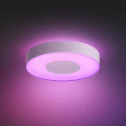 Luminaires Philips Plafonnier Philips Hue Infuse LED Blanc, 1 lumière, Changeur de couleurs