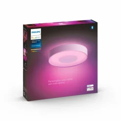 Luminaires Philips Plafonnier Philips Hue Infuse LED Blanc, 1 lumière, Changeur de couleurs