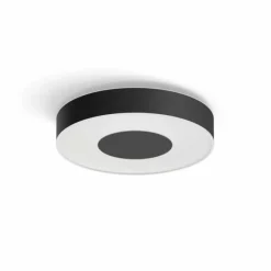 Luminaires Philips Plafonnier Philips Hue Infuse LED Noir, 1 lumière, Changeur de couleurs