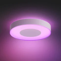 Luminaires Philips Plafonnier Philips Hue Infuse LED Blanc, 1 lumière, Changeur de couleurs
