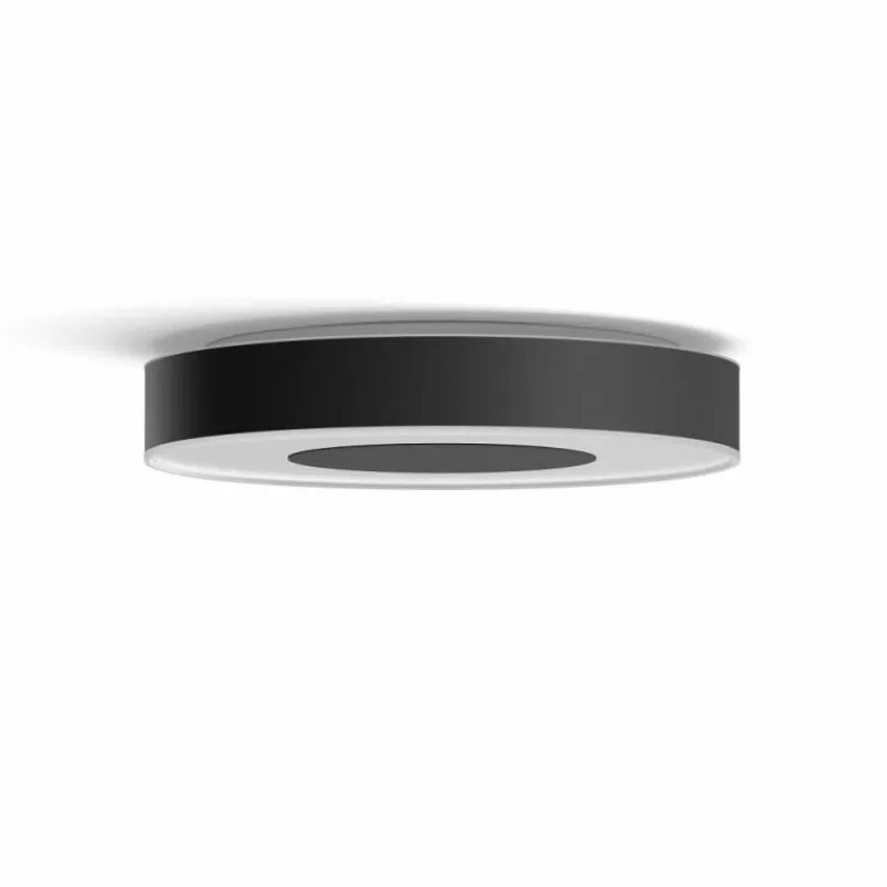 Luminaires Philips Plafonnier Philips Hue Infuse LED Noir, 1 lumière, Changeur de couleurs