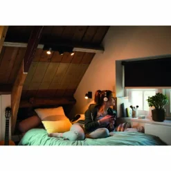 Luminaires Philips Plafonnier Philips Hue Runner LED Noir, 1 lumière