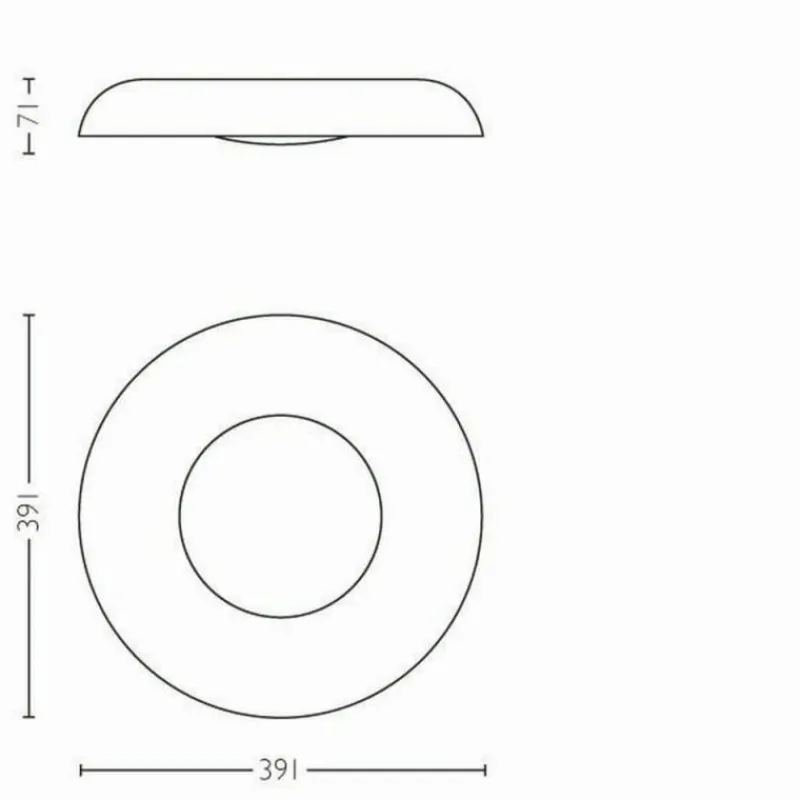 Luminaires Philips Plafonnier Philips Hue Still LED Noir, 1 lumière, Télécommandes