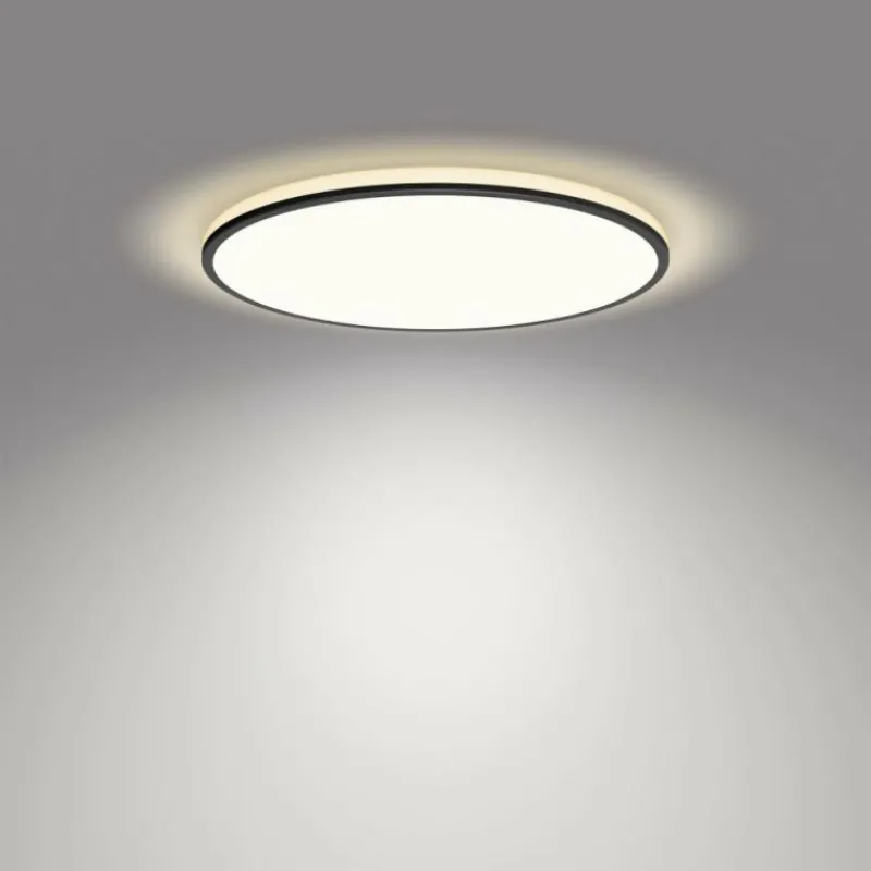 Luminaires Philips Plafonnier Philips Ozziet LED Noir, Blanc, 1 lumière* Éclairage Led
