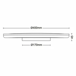 Luminaires Philips Plafonnier Philips Ozziet LED Blanc, 1 lumière* Éclairage Led