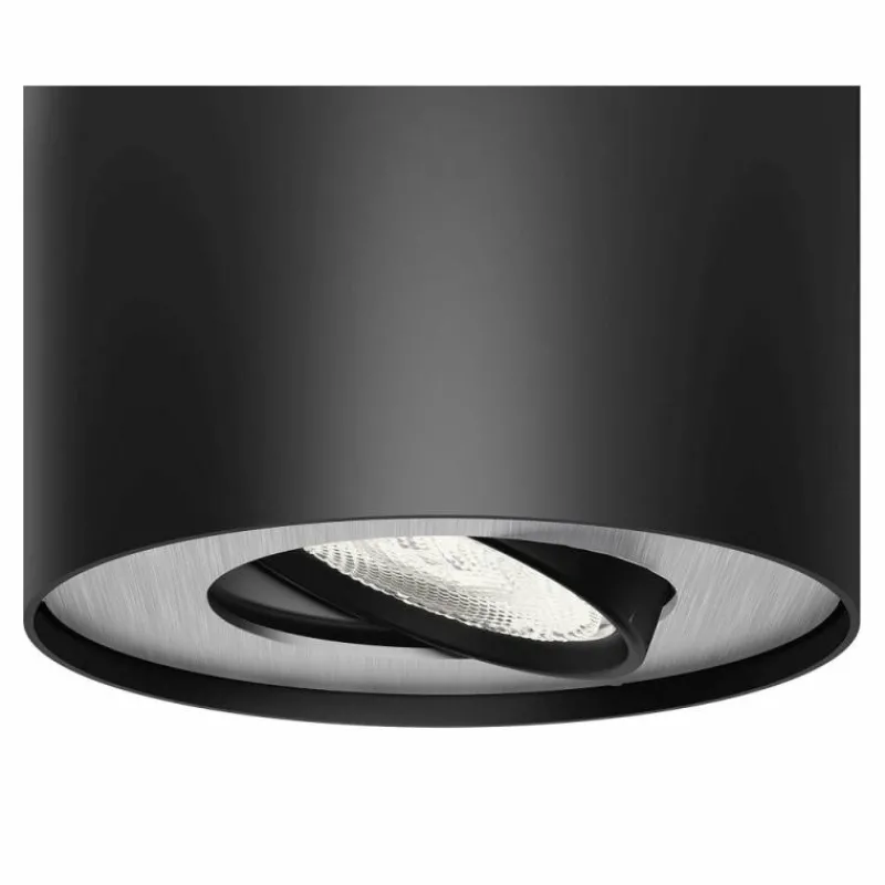 Luminaires Philips Plafonnier Philips Phase LED Noir, 1 lumière* Downlights
