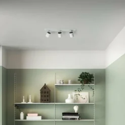 Luminaires Philips Plafonnier Philips Runner LED Blanc, 3 lumières* Éclairage Led