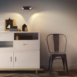 Luminaires Philips Plafonnier Philips Star LED Noir, 2 lumières* Éclairage Led