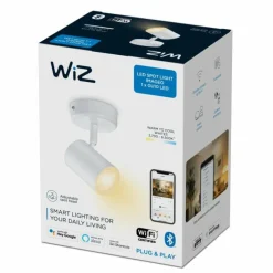 Luminaires Philips Plafonnier Philips WiZ IMAGEO LED Blanc, 1 lumière