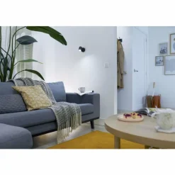 Luminaires Philips Plafonnier Philips WiZ IMAGEO LED Noir, 1 lumière, Changeur de couleurs