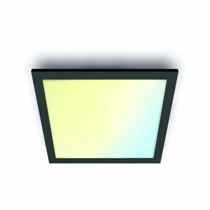 Luminaires Philips Plafonnier Philips WiZ LED Noir, 1 lumière
