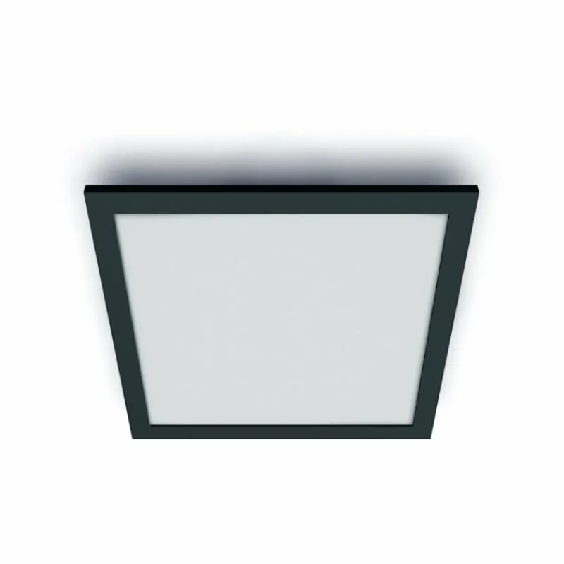 Luminaires Philips Plafonnier Philips WiZ LED Noir, 1 lumière