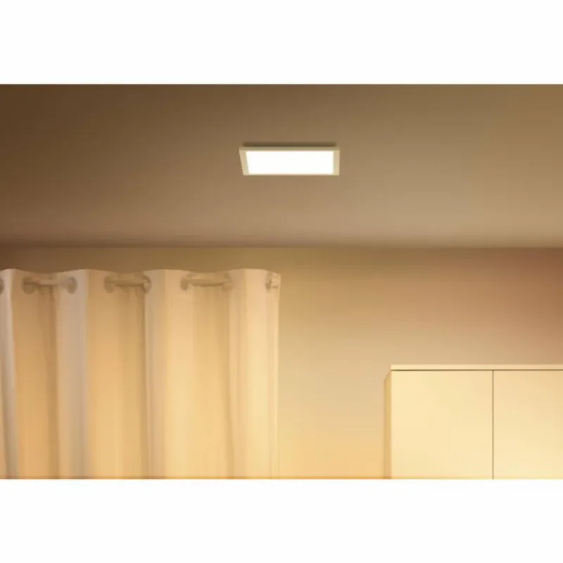 Luminaires Philips Plafonnier Philips WiZ LED Blanc, 1 lumière