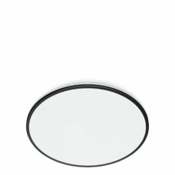 Luminaires Philips Plafonnier Philips WiZ Rune LED Noir, Blanc, 1 lumière, Changeur de couleurs