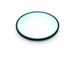Luminaires Philips Plafonnier Philips WiZ Super Slim LED Noir, 1 lumière