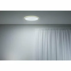 Luminaires Philips Plafonnier Philips WiZ SuperSlim LED Blanc, 1 lumière