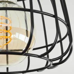 Lampes Industrielles-hofstein Plafonnier Piment Noir, 1 lumière