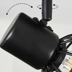 hofstein Plafonnier Piment Noir, 3 lumières