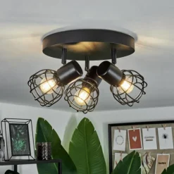 hofstein Plafonnier Piment Noir, 3 lumières