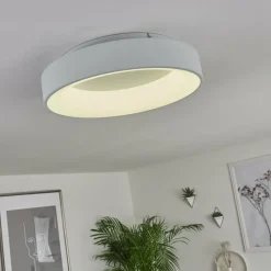hofstein Plafonnier Pine LED Blanc, 1 lumière