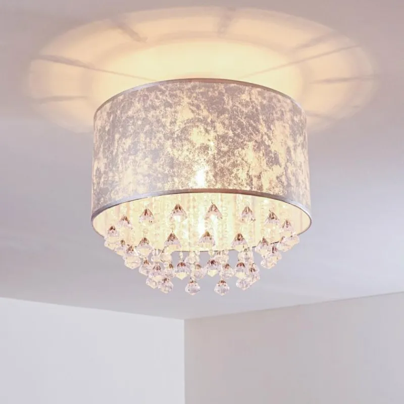 hofstein Plafonnier Pirinoa Argenté, 1 lumière* Plafonniers