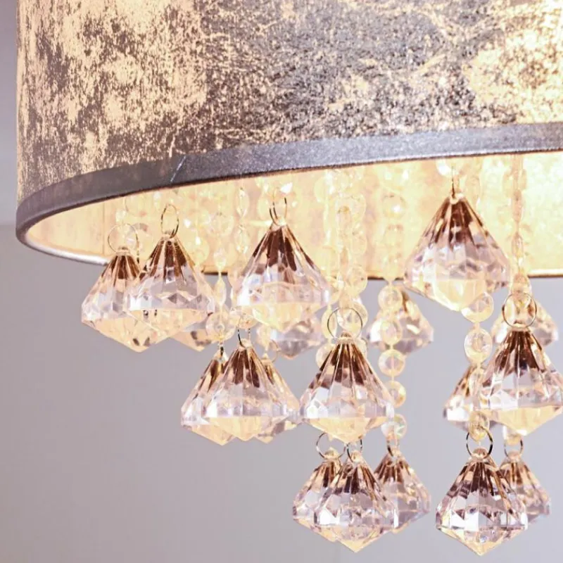 hofstein Plafonnier Pirinoa Argenté, 1 lumière* Plafonniers