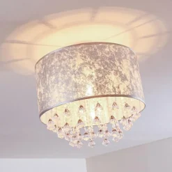 hofstein Plafonnier Pirinoa Argenté, 1 lumière* Plafonniers