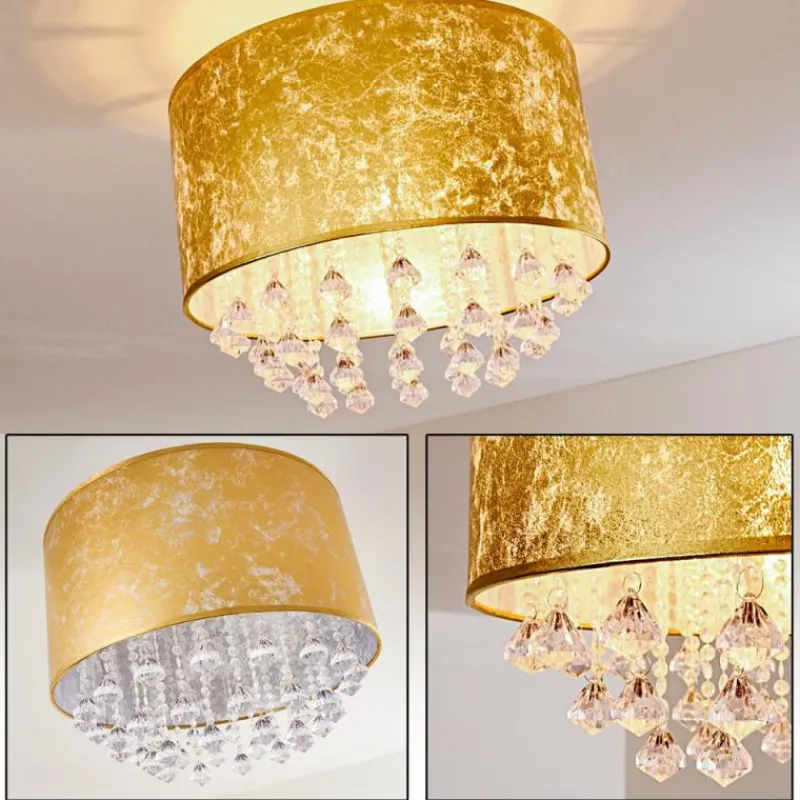 Lampes Dorées-hofstein Plafonnier Pirinoa Or, 1 lumière