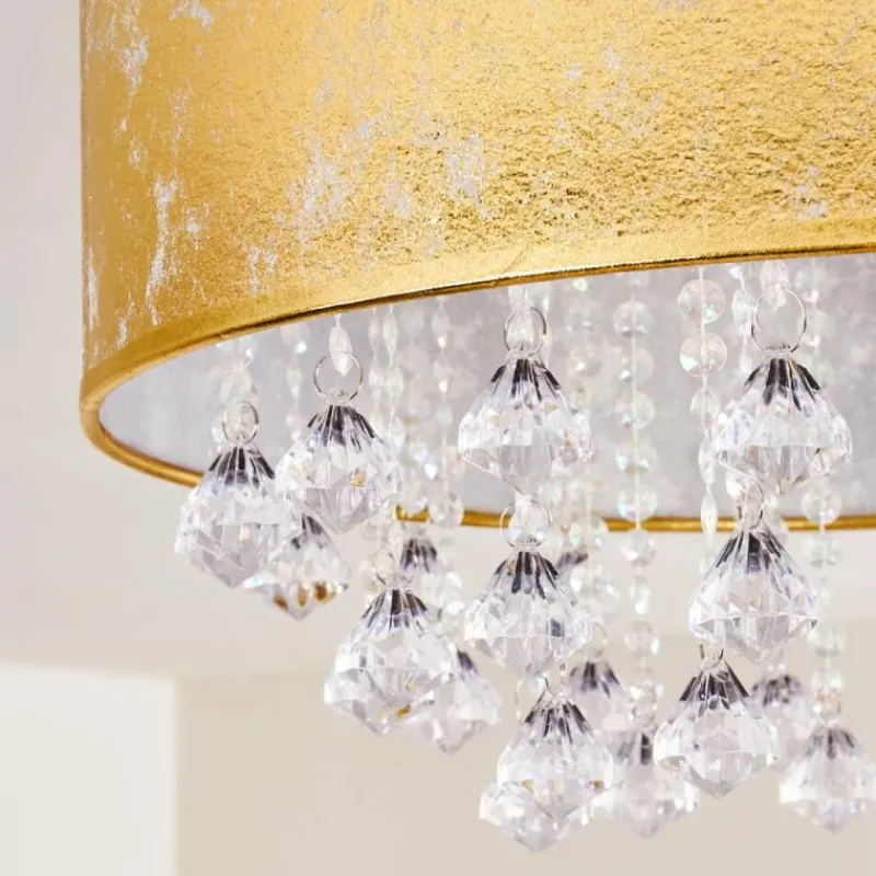 Lampes Dorées-hofstein Plafonnier Pirinoa Or, 1 lumière